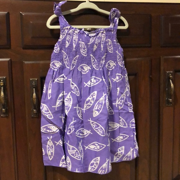 Tybee Island Girls AUDREY Fish Boho Sundress 2T-4T - Picture 7 of 8